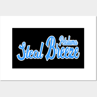 Steal Breeze Petaluma Logo Posters and Art